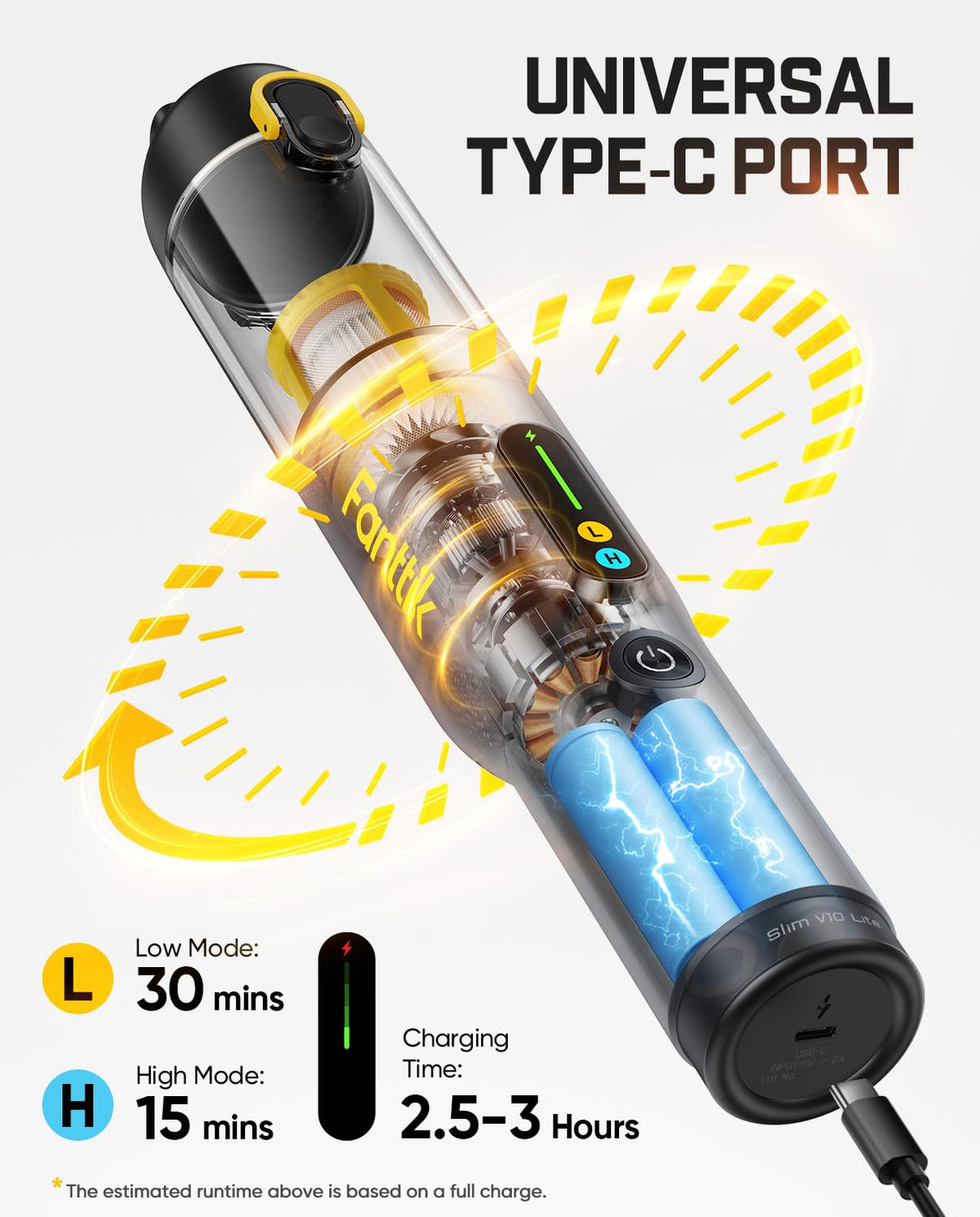Slim V10 Lite Handheld Vacuum