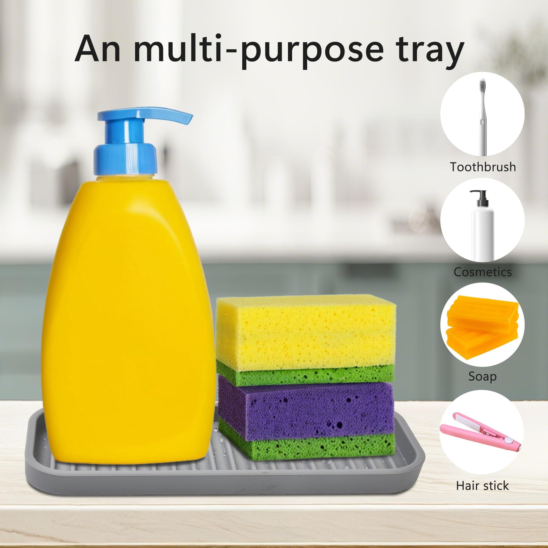 Silicone Soap Tray (2 Count)