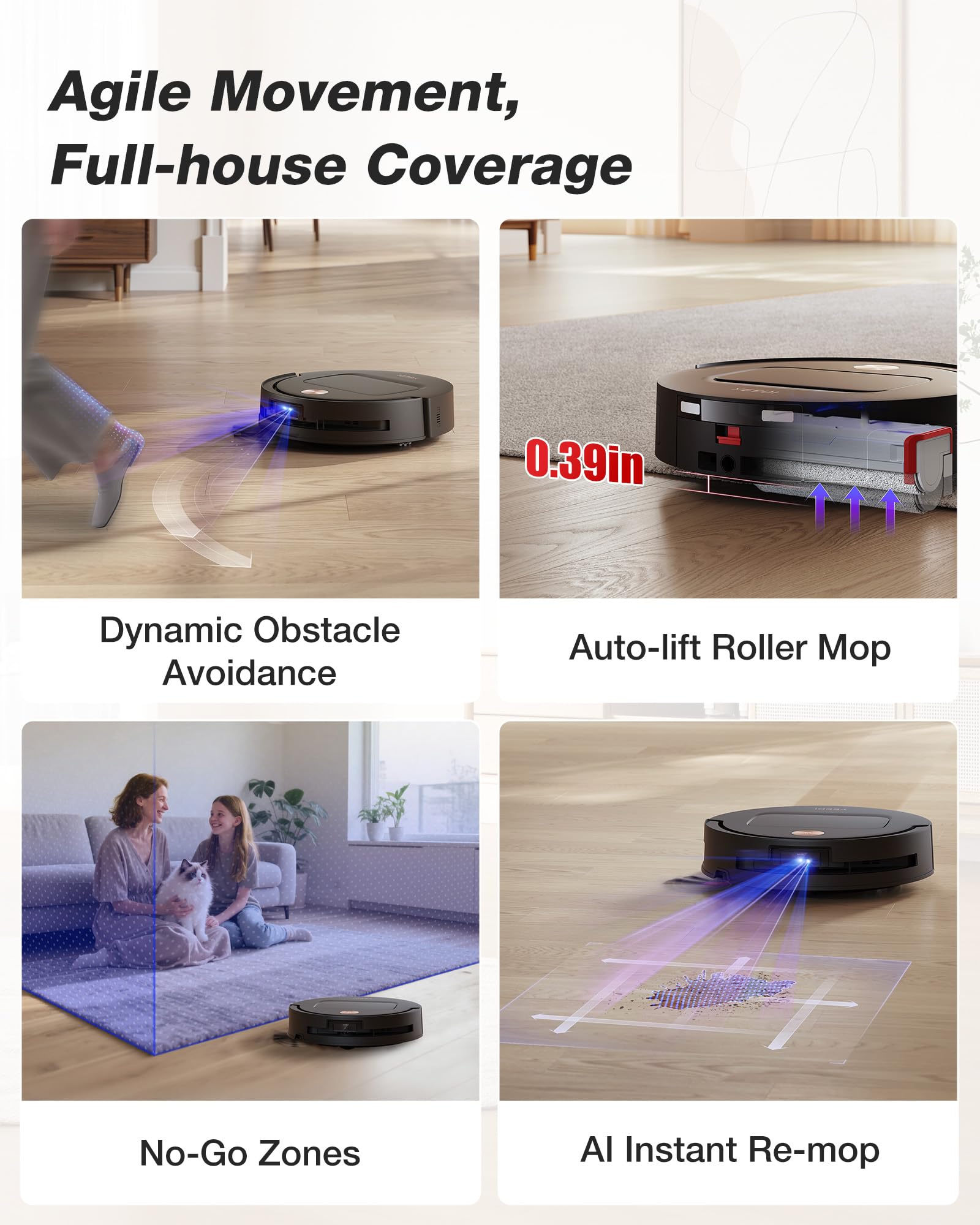 by ECOVACS M14 Plus Robot Vacuum and Mop