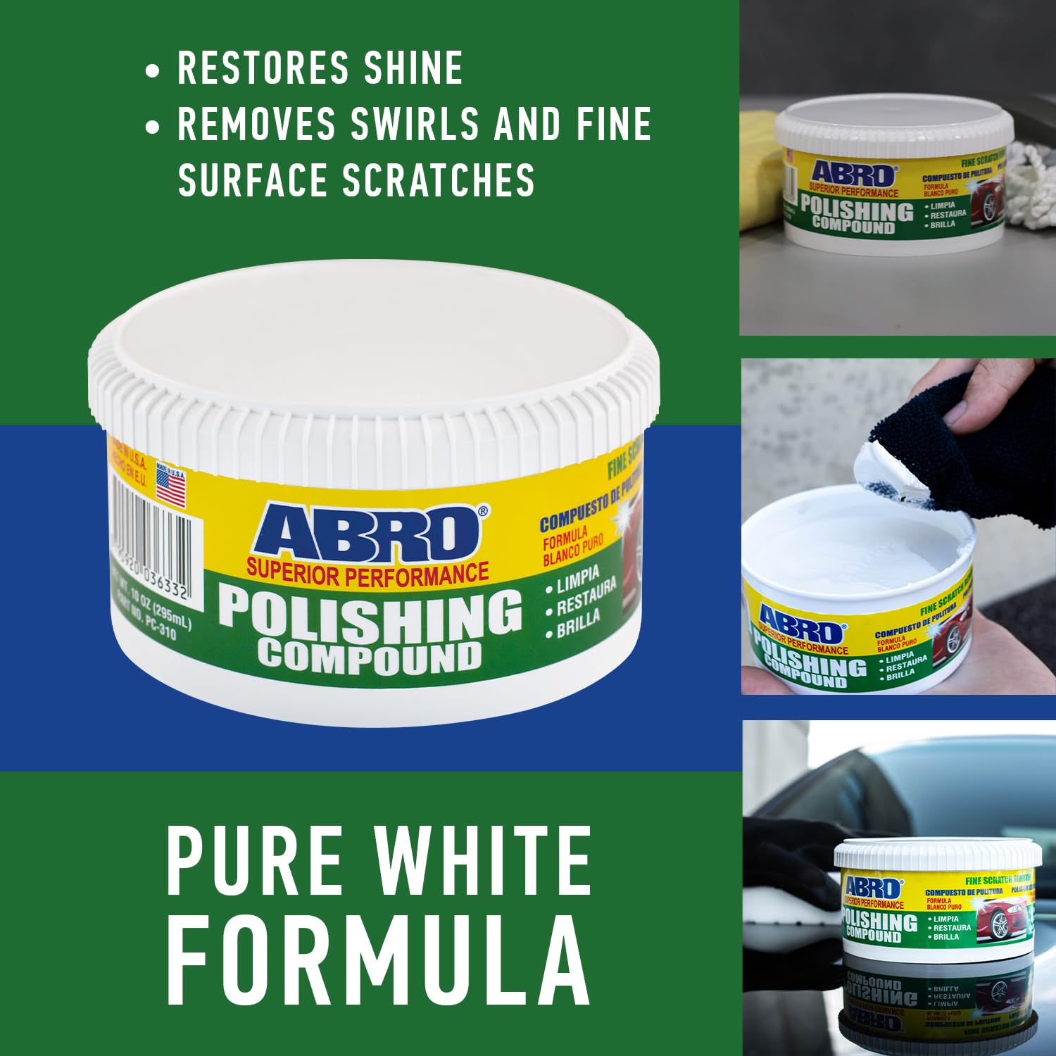 Fine Cut Polishing Compound (10 Ounce)