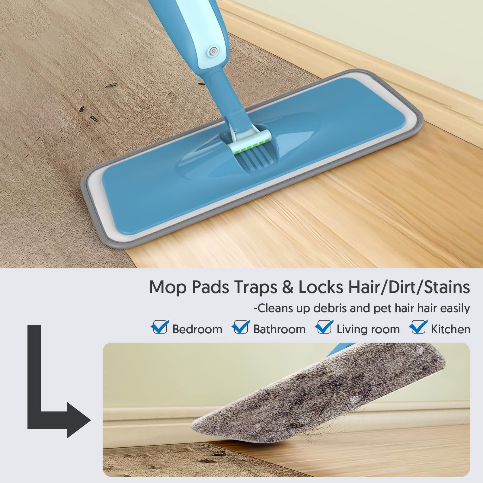 Spray Wet Mops for Floor Cleaning