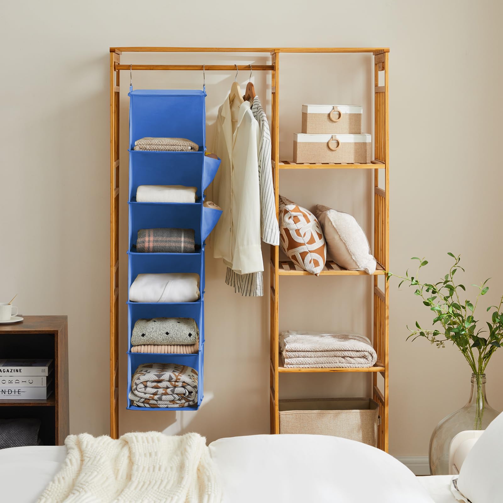 Hanging Closet Organizer and Storage (6 Count)