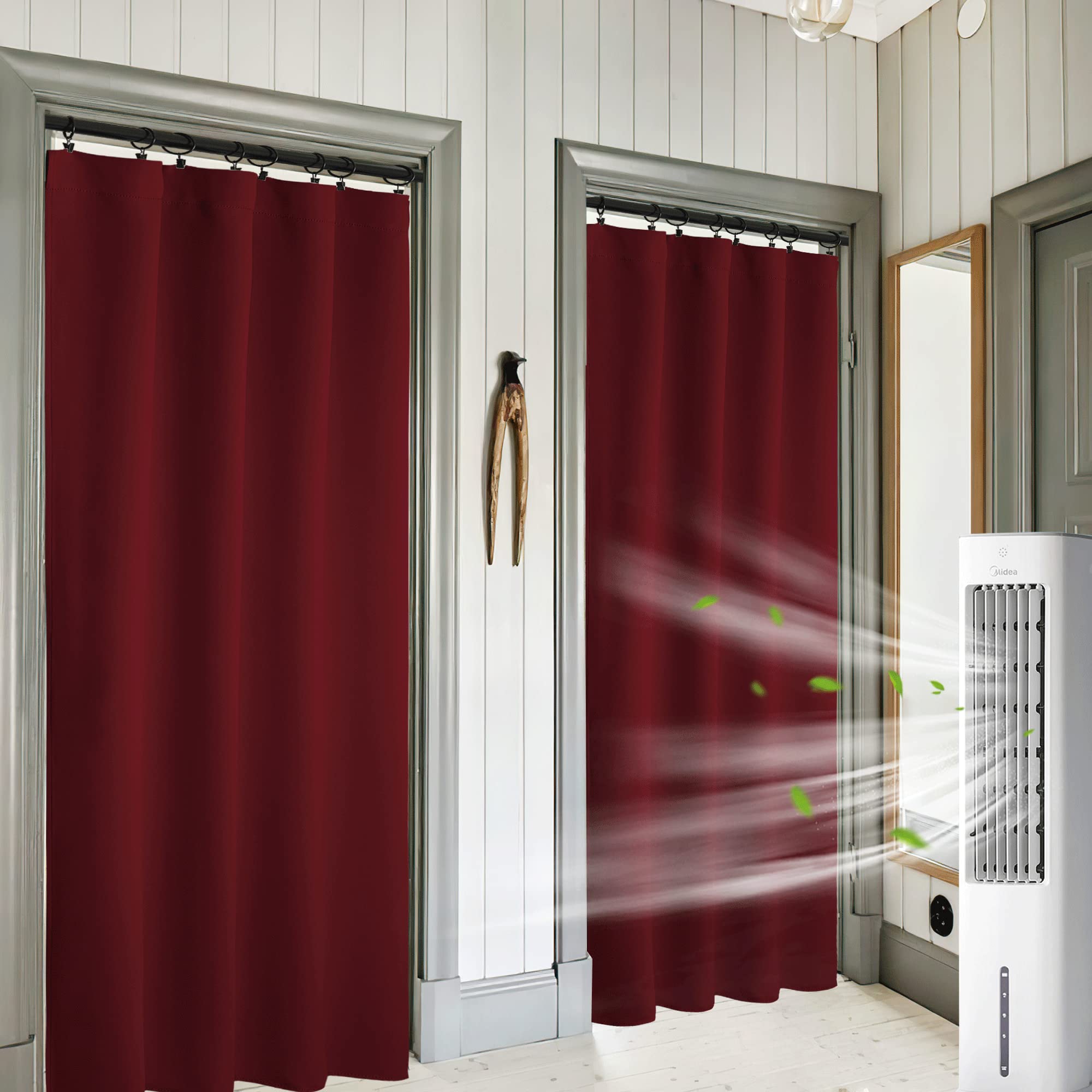 Blackout Curtains for Bedroom Living Dining Room 84 inches Long (2 Count)