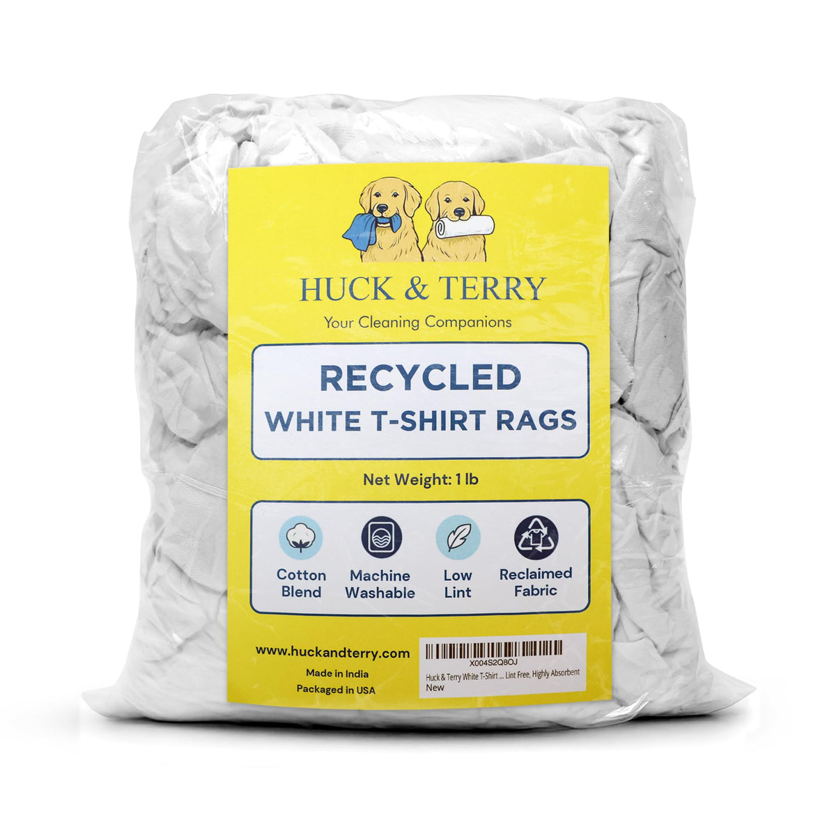 White T Shirt Bag of Rags