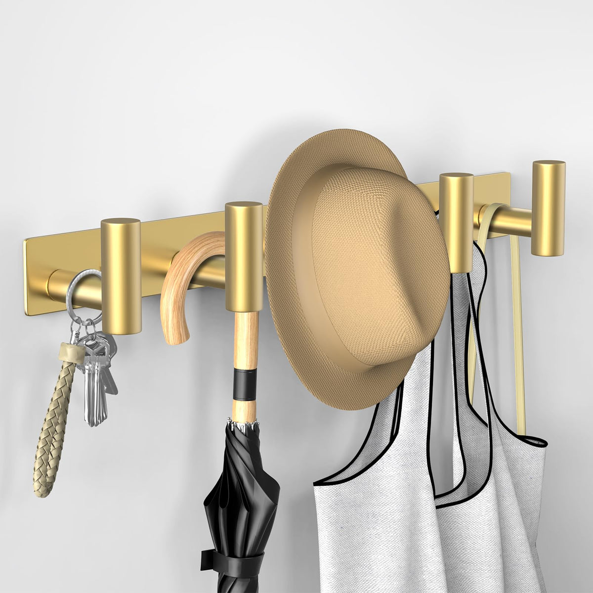 Hat and Coat Wall Mount Rack