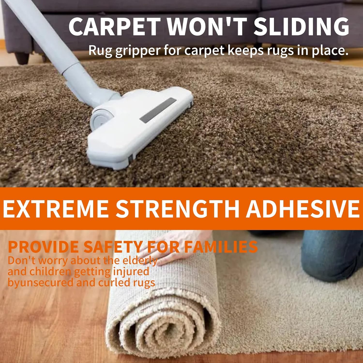 Double Sided Carpet Tape 2Inch x 20Yards