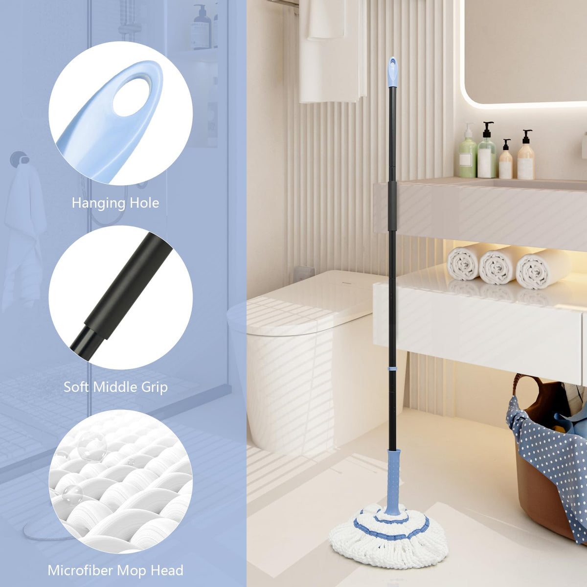 Self Wringing Twist Mop