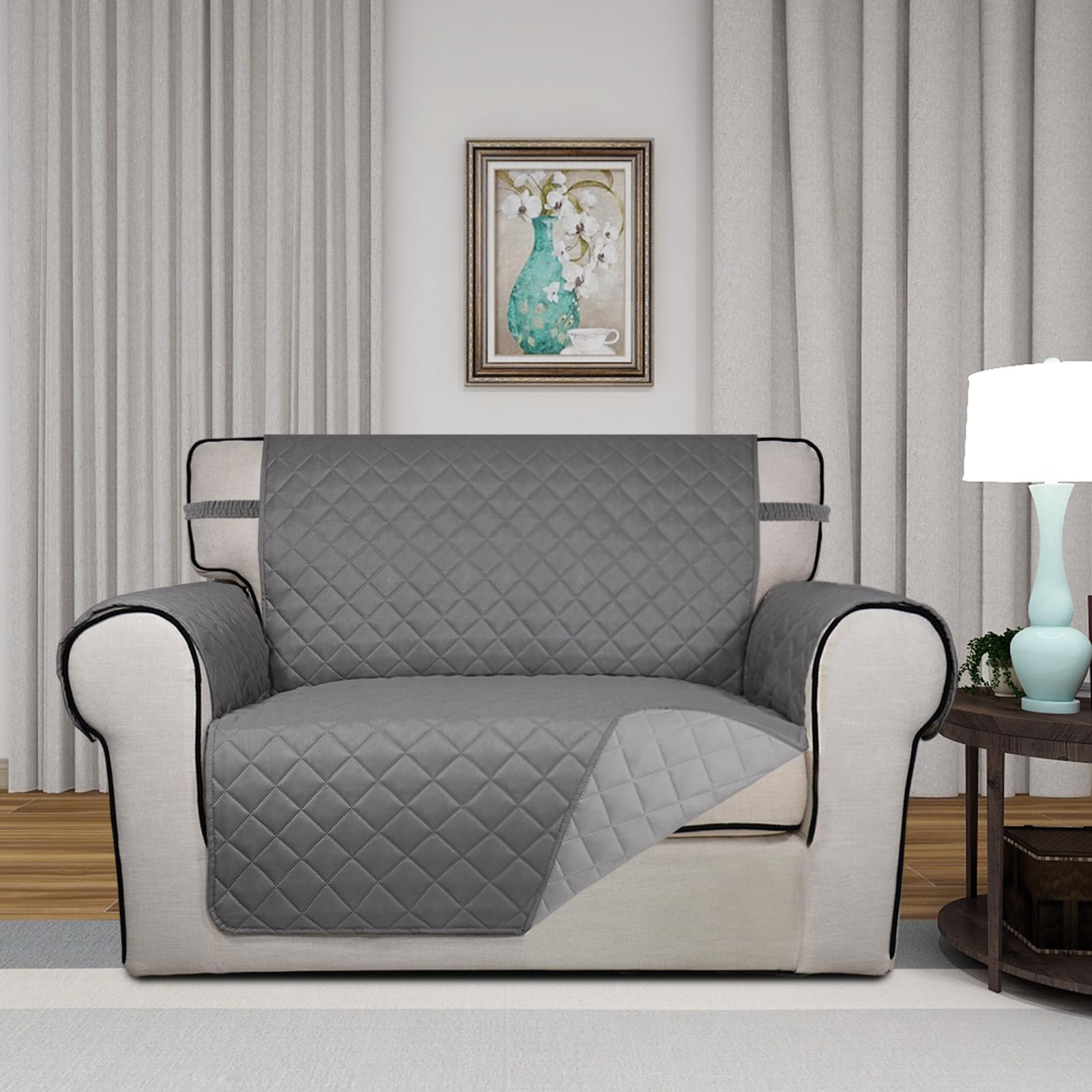 Reversible Quilted Sofa Cover Dog Couch Covers for Sofa