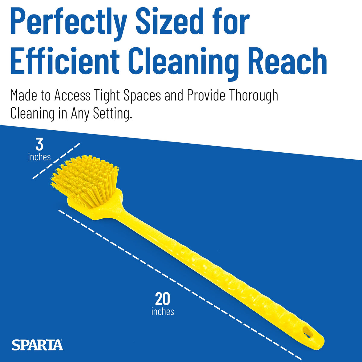 20 Inch Floater Scrub Brush (6 Count)