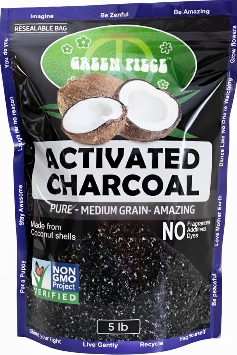 Activated Charcoal Coarse Grain (80 Ounce)