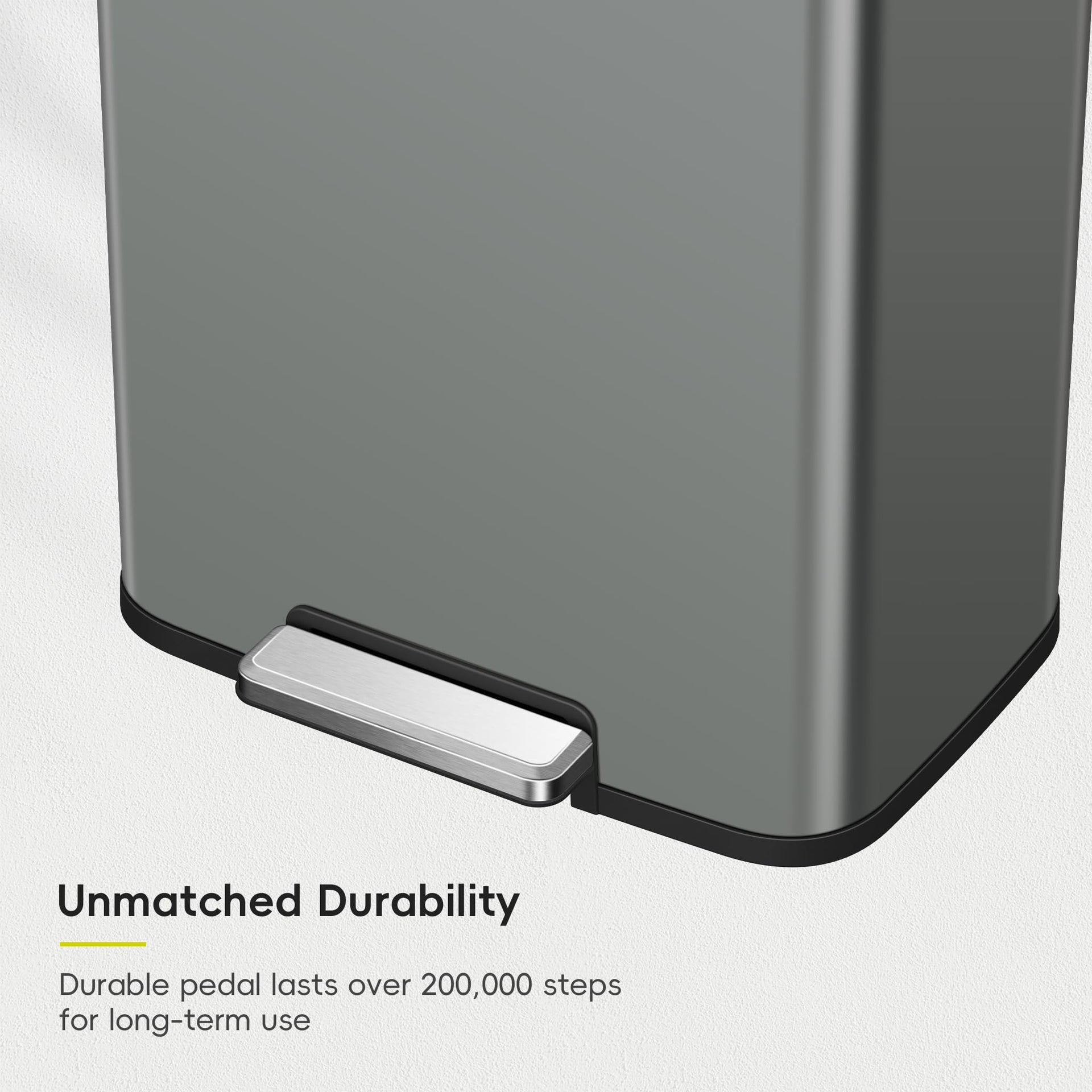 Madison Nardo Grey Stainless Steel 13.2 Gal