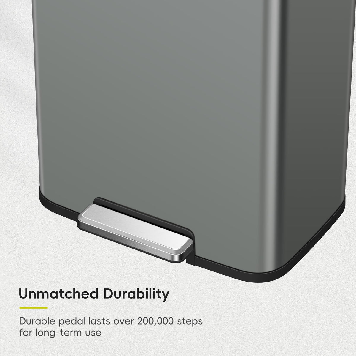 Madison Nardo Grey Stainless Steel 13.2 Gal