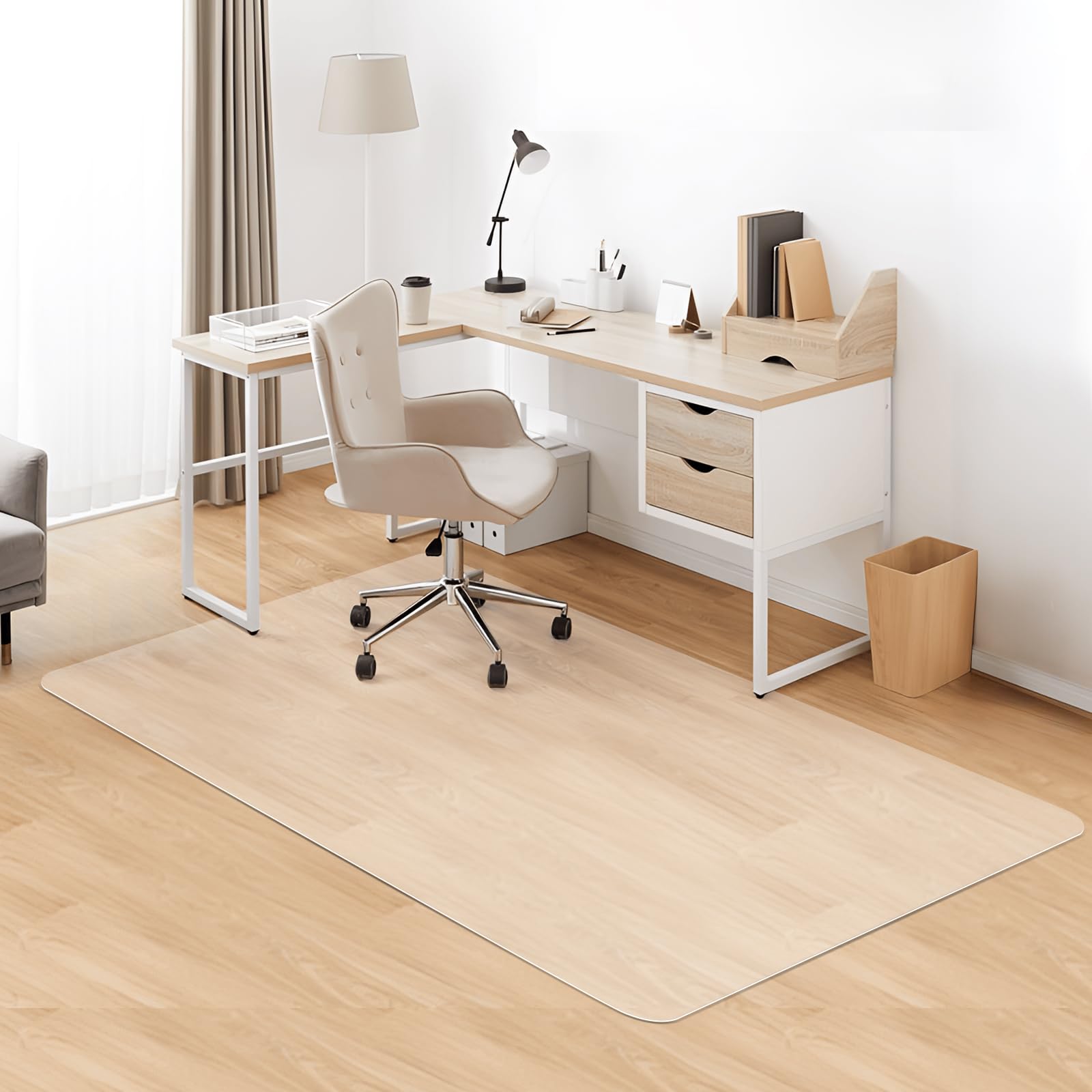 Clear Chair mat for Hardwood Floor