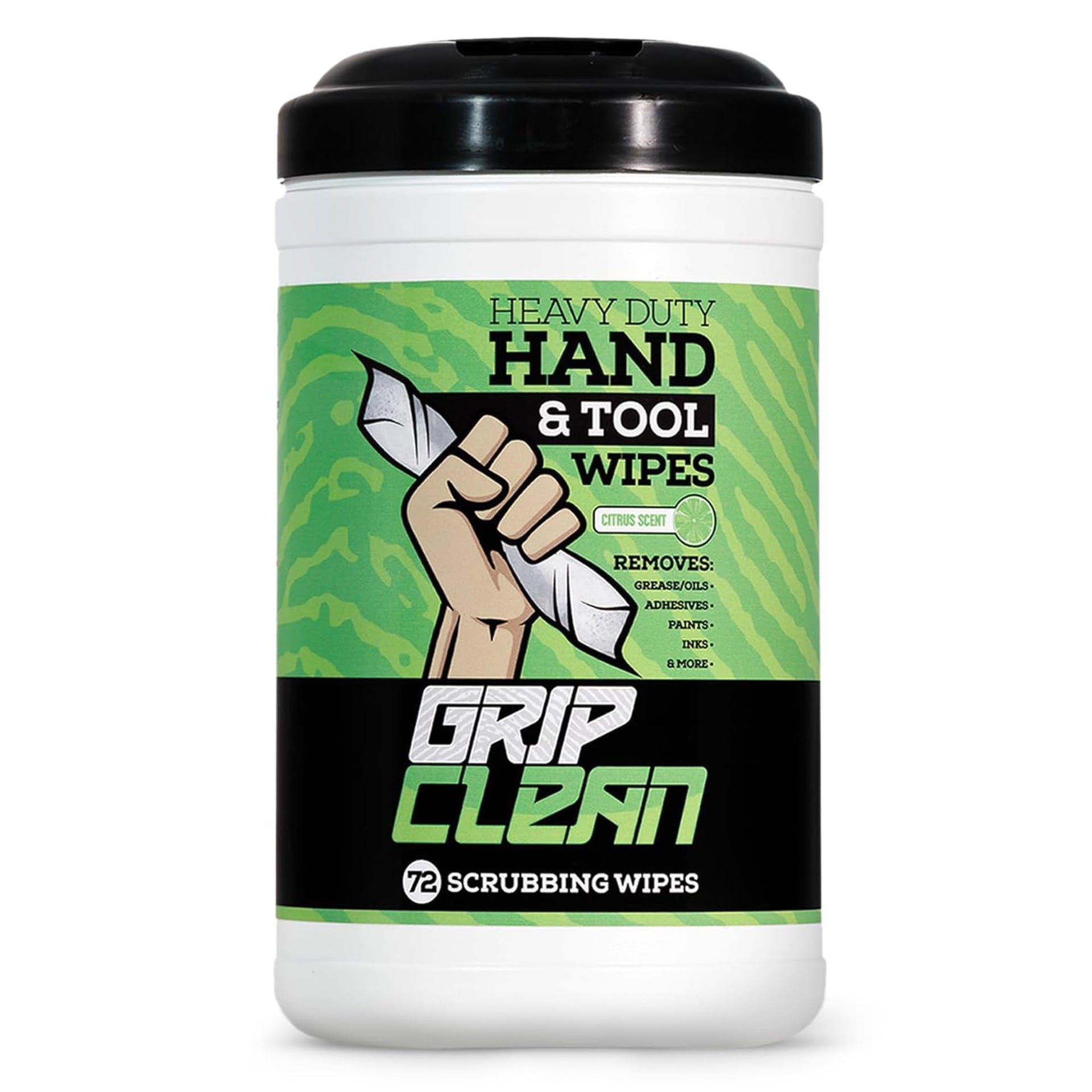 Heavy Duty Hand Cleaning Wipes (72 Count)