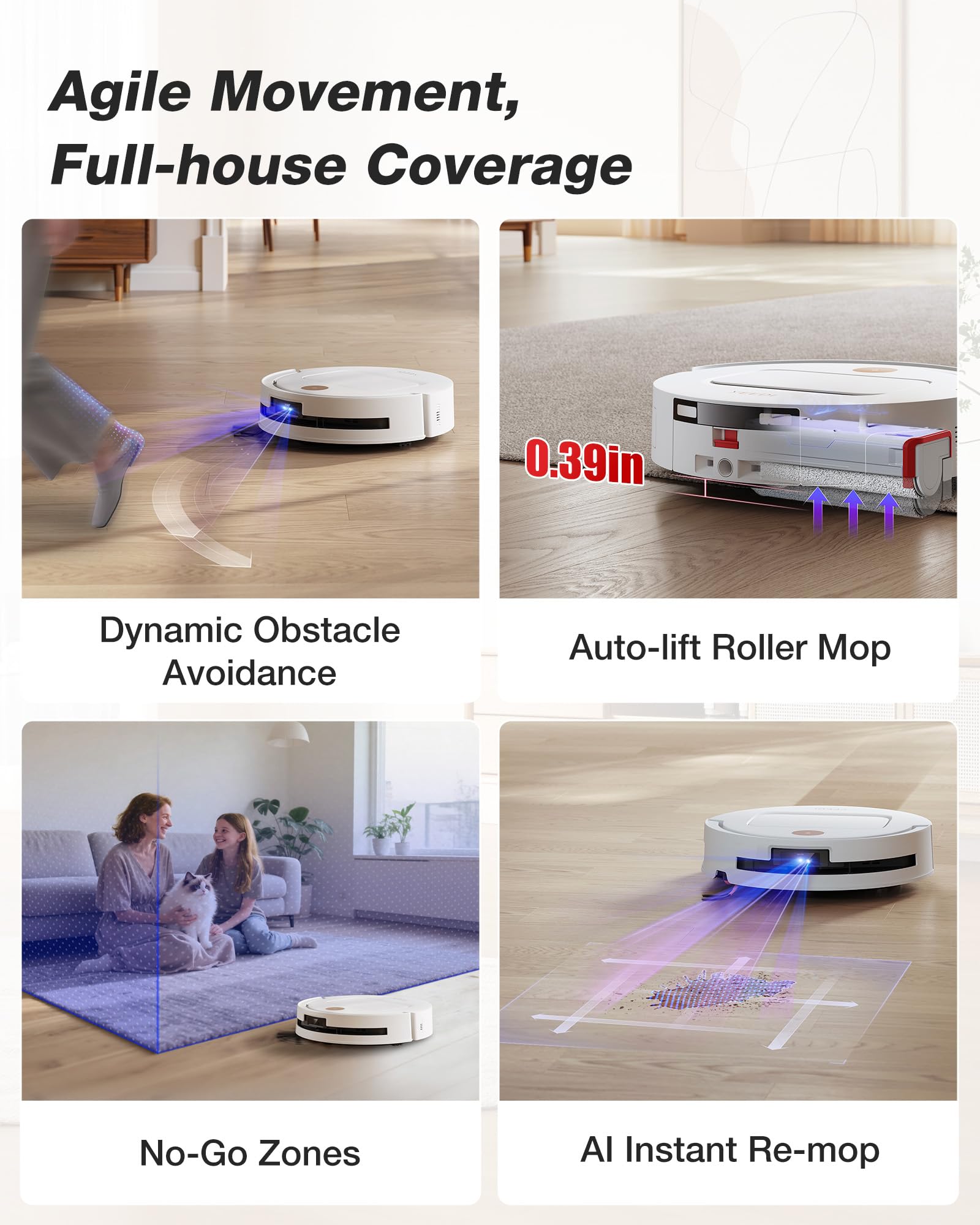 by ECOVACS M14 Plus Robot Vacuum and Mop