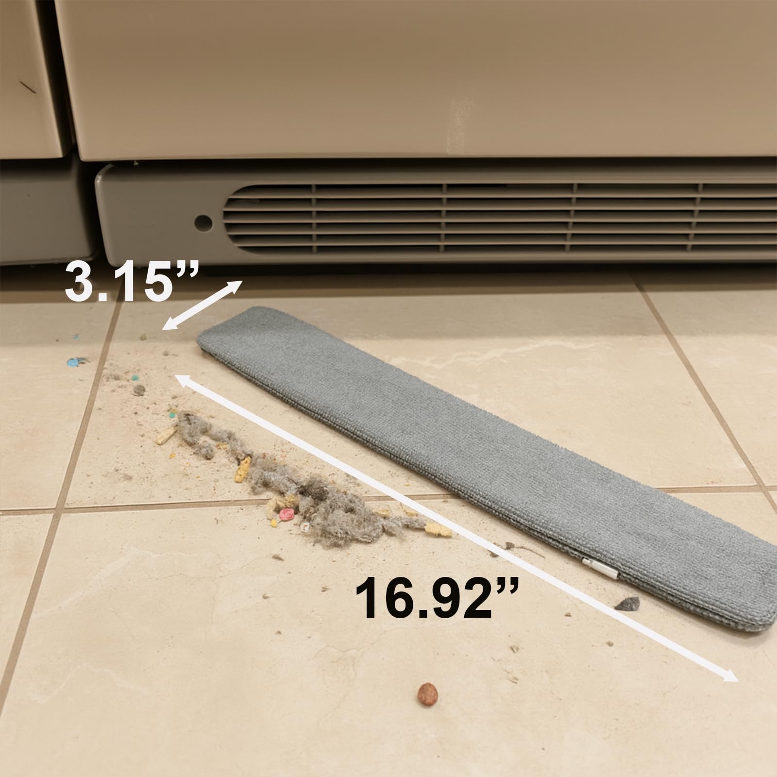 Flat Gap Dust Cleaner with Extendable Pole