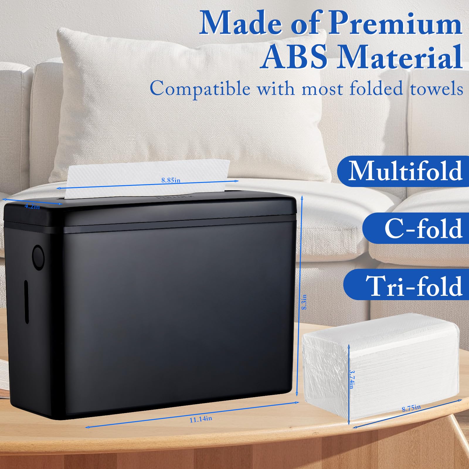 Paper Towel Holder Dispenser Countertop Commercial