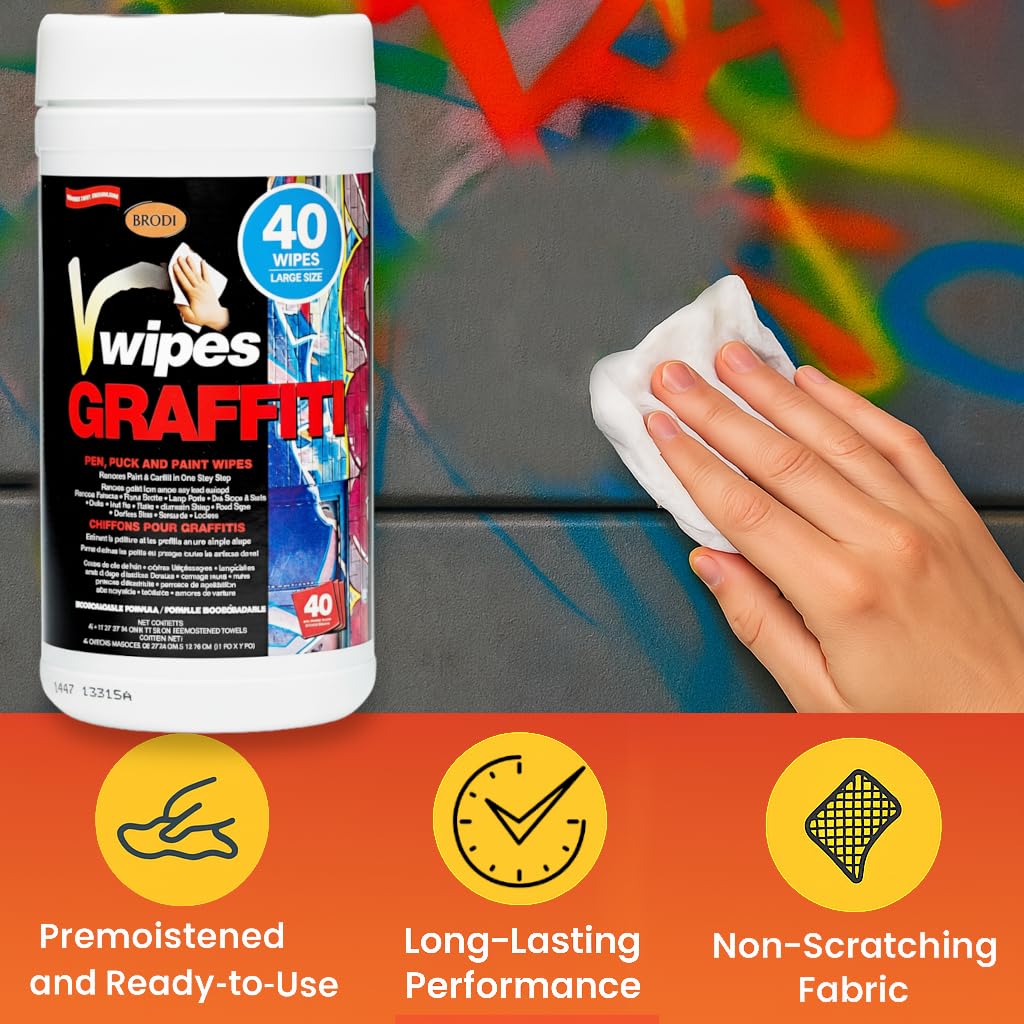 V Wipes Graffiti Remover Wipes (120 Count)
