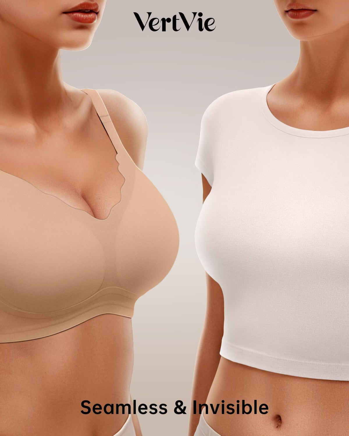 Seamless Jelly Bra No Underwire Supportive Bralette