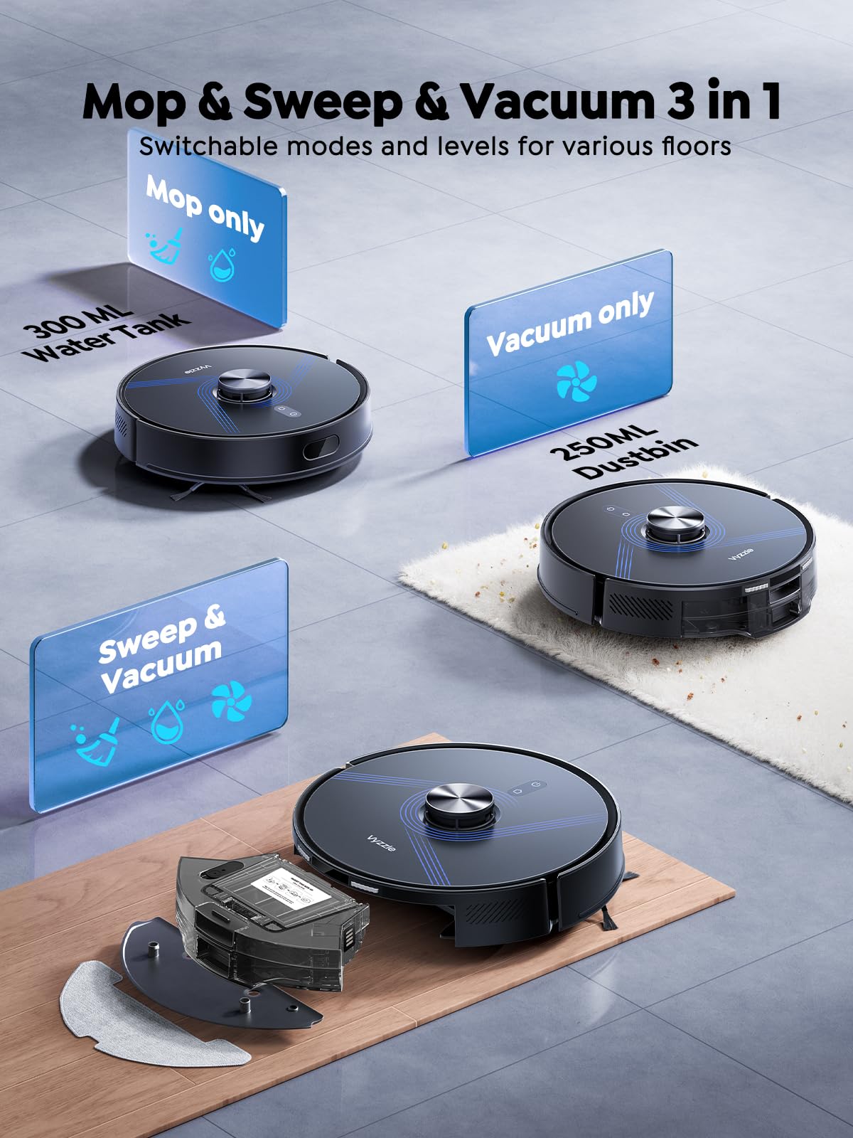 E20 Robot Vacuum and Mop
