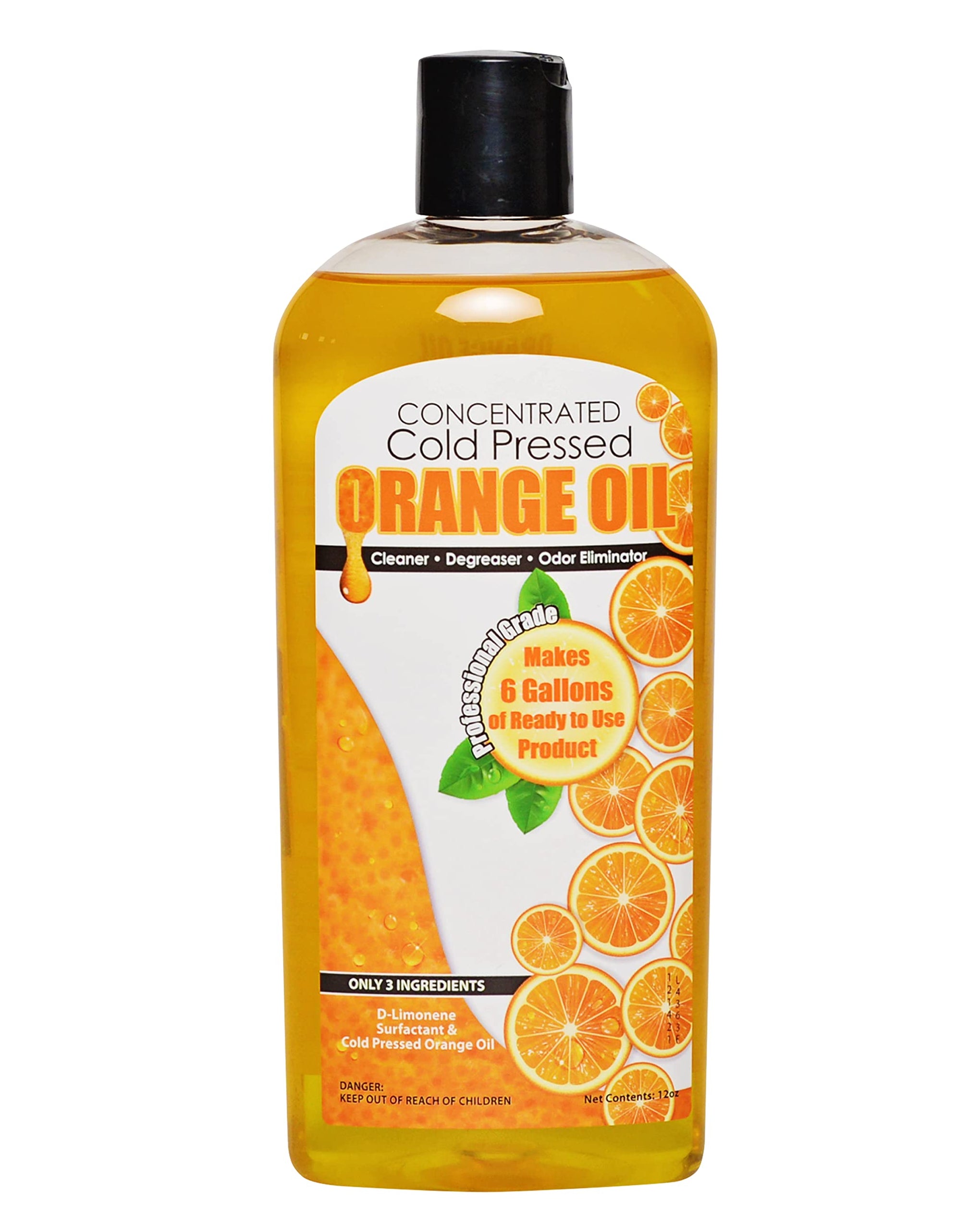 Cold Pressed Orange Oil Concentrate (12 Fl Oz)