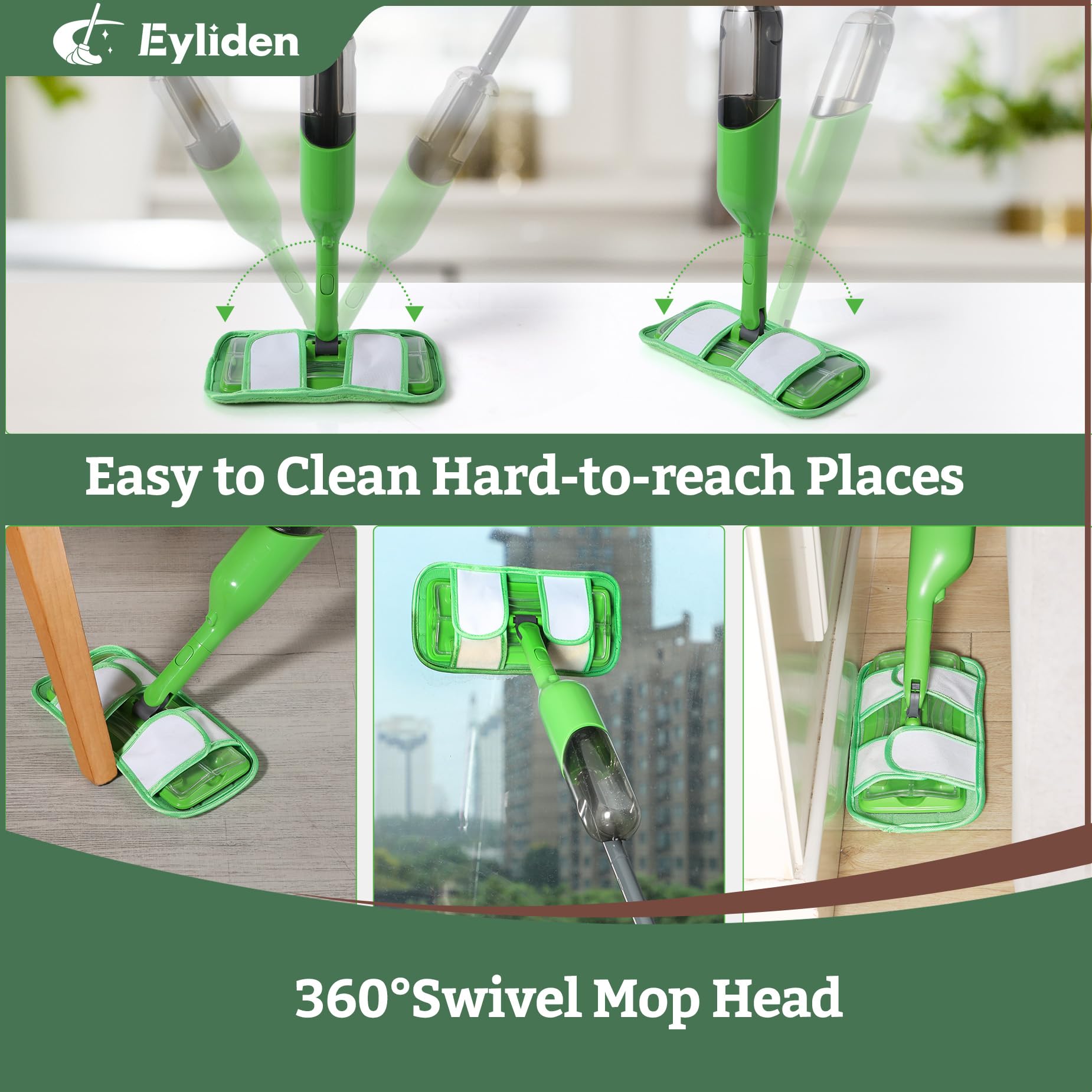 Spray Mop for Hardwood Tile Vinyl