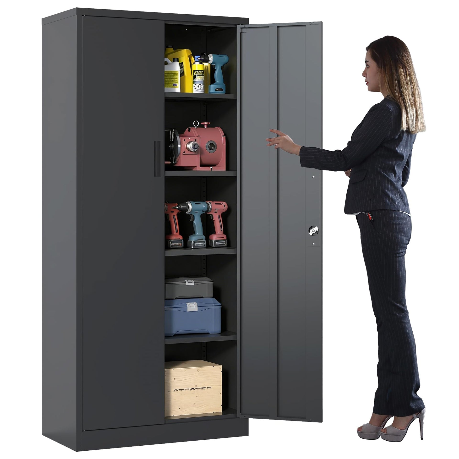 Metal Storage Cabinet for Garage