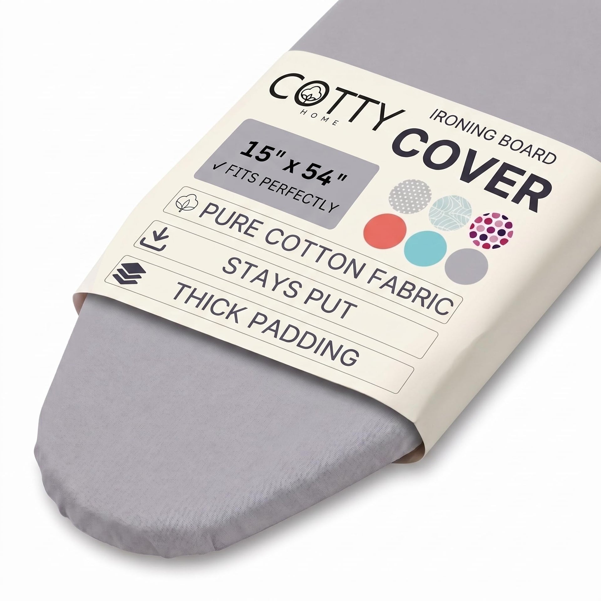 Extra Thick Ironing Board Cover 15x54 Standard Size