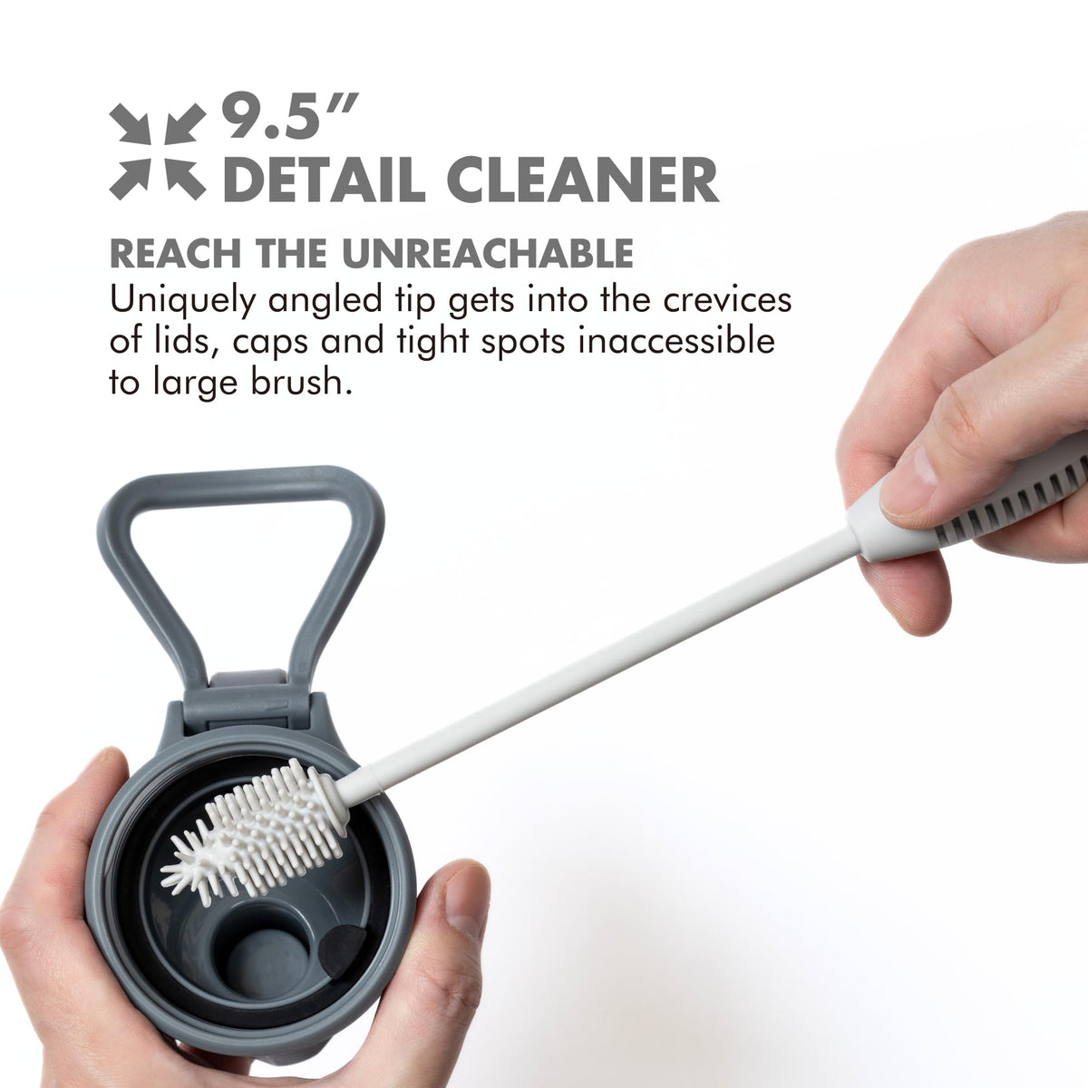 Silicone Bottle Cleaning Brush Set (2 Count)