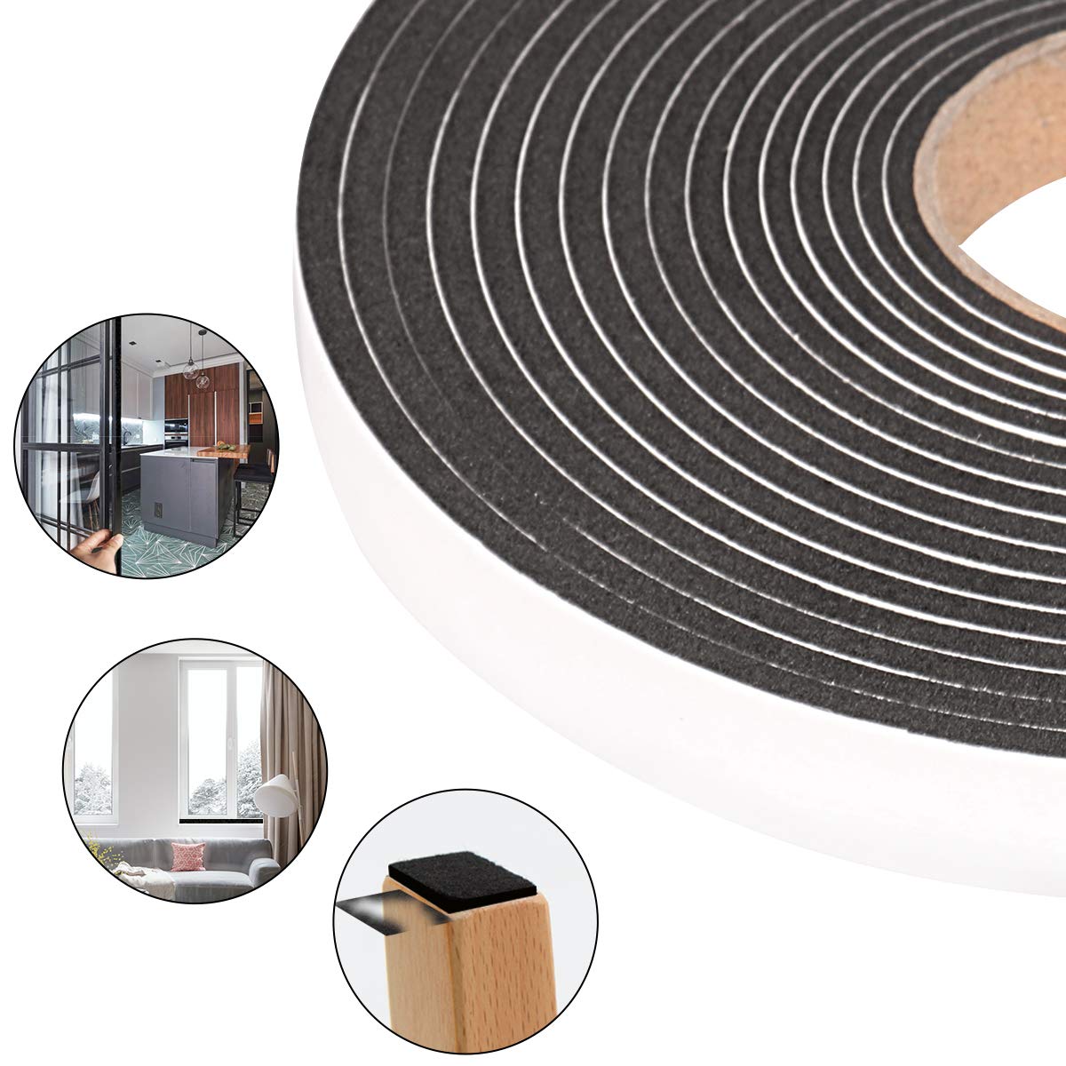 Foam Seal Tape 26 Feet Long (26 Foot)