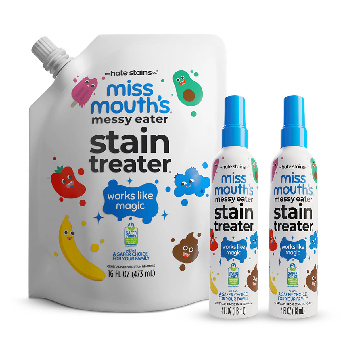Messy Eater Stain Treater Kit (24 Fl Oz)