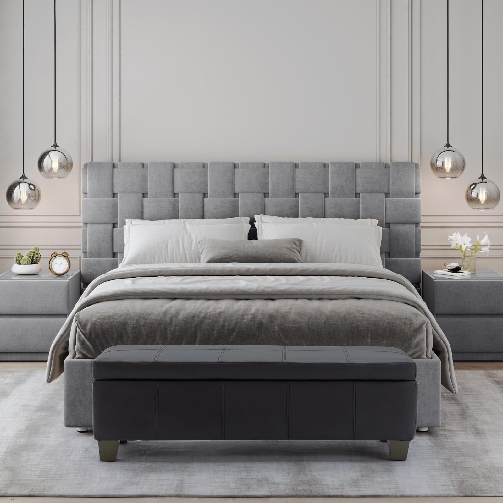 51 Inch Storage Ottoman