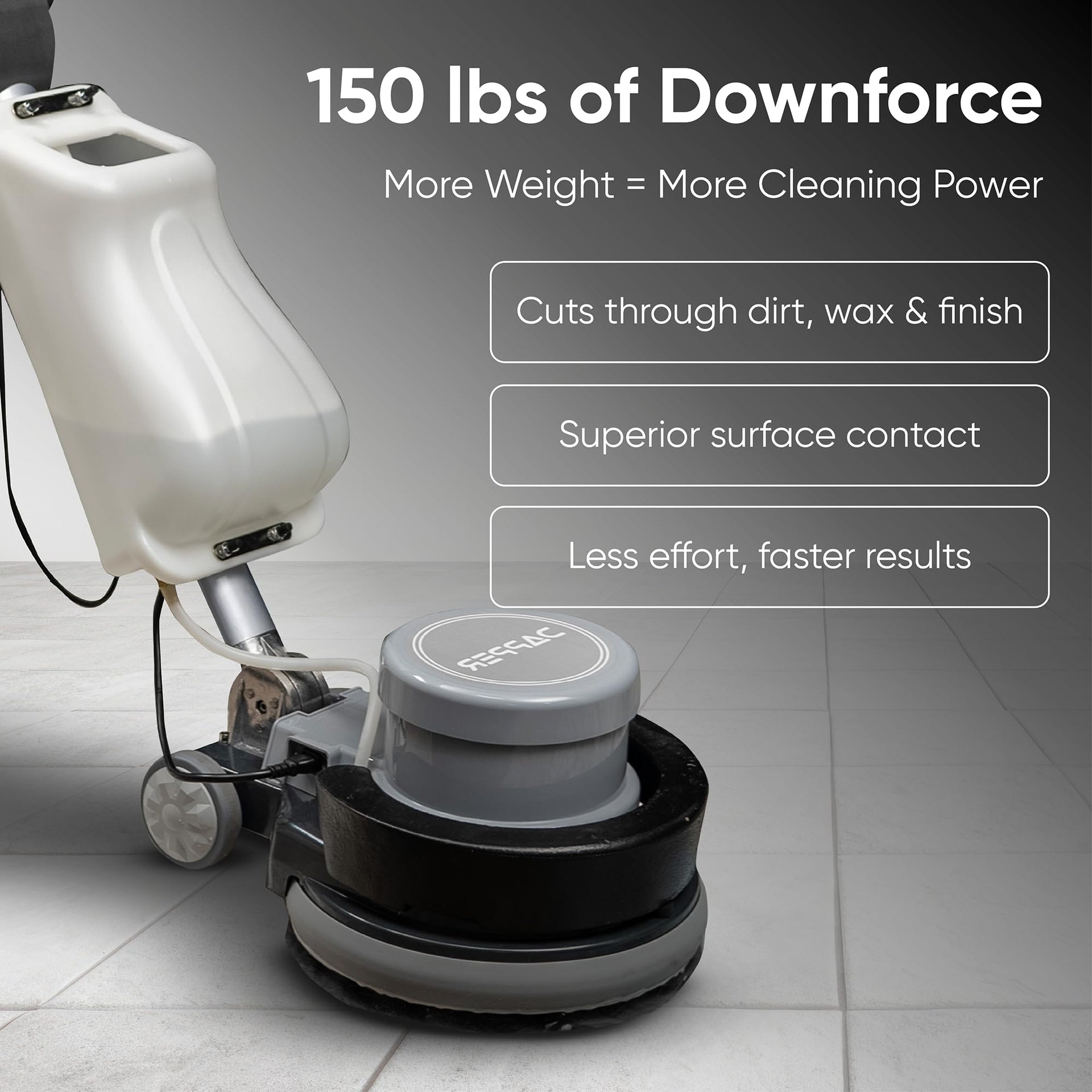 17" Heavy Duty Weighted Floor Buffer Polisher Machine