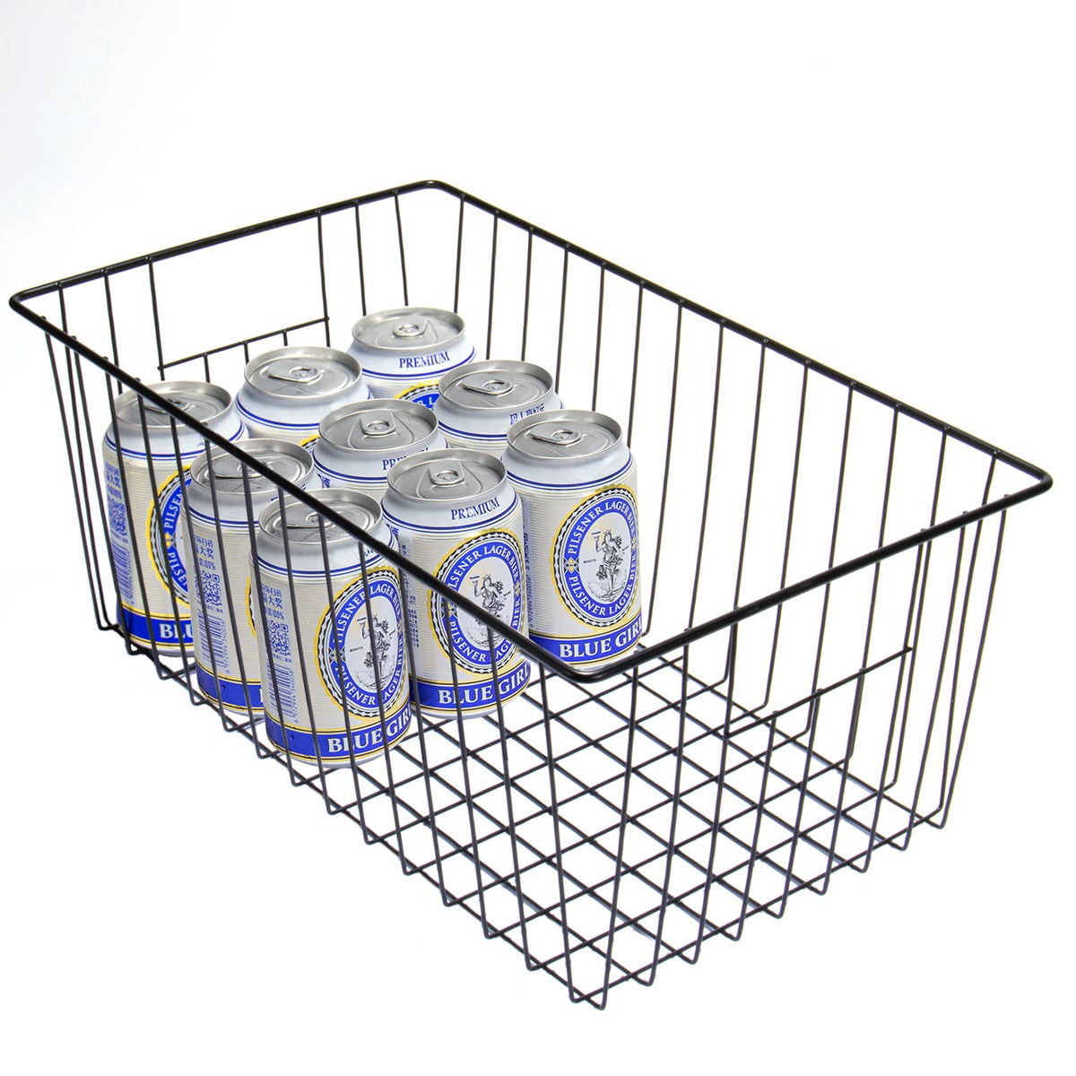 16inch Freezer Wire Storage Organizer Baskets (4 Count)