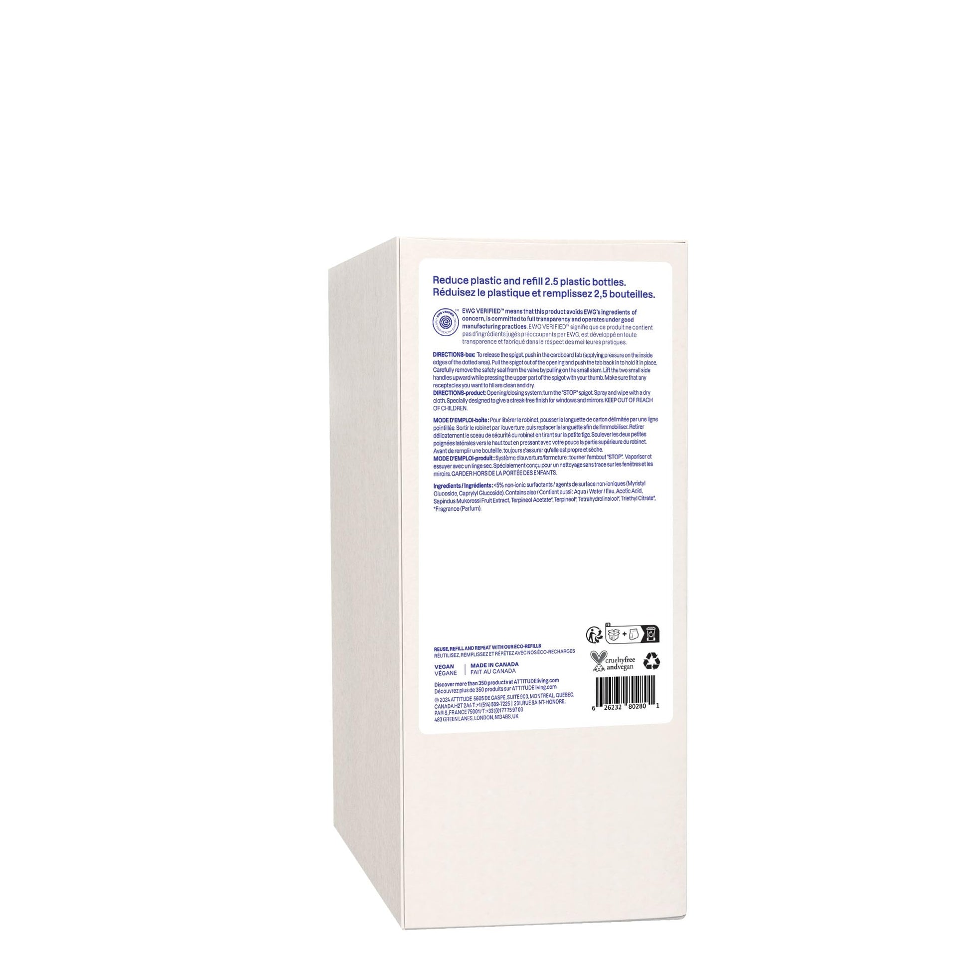 Window & Mirror Cleaner Refill (67.6 Fl Oz)