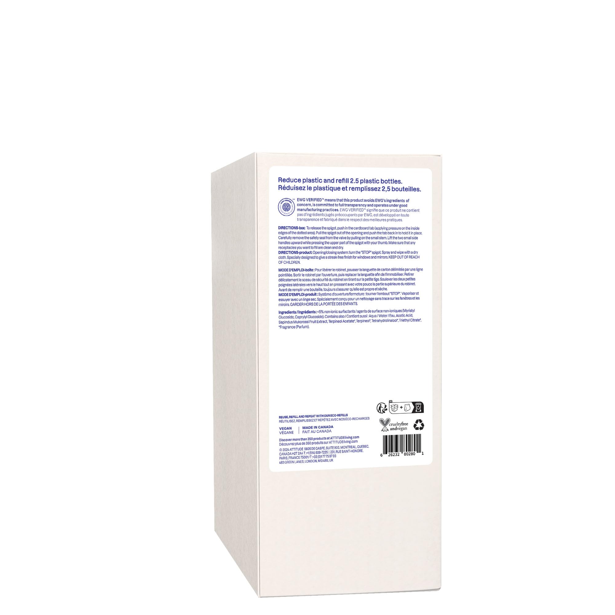 Window & Mirror Cleaner Refill (67.6 Fl Oz)