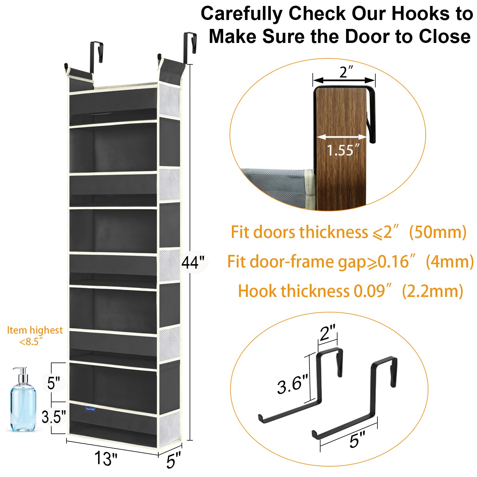 Over The Door Hanging Organizer 5