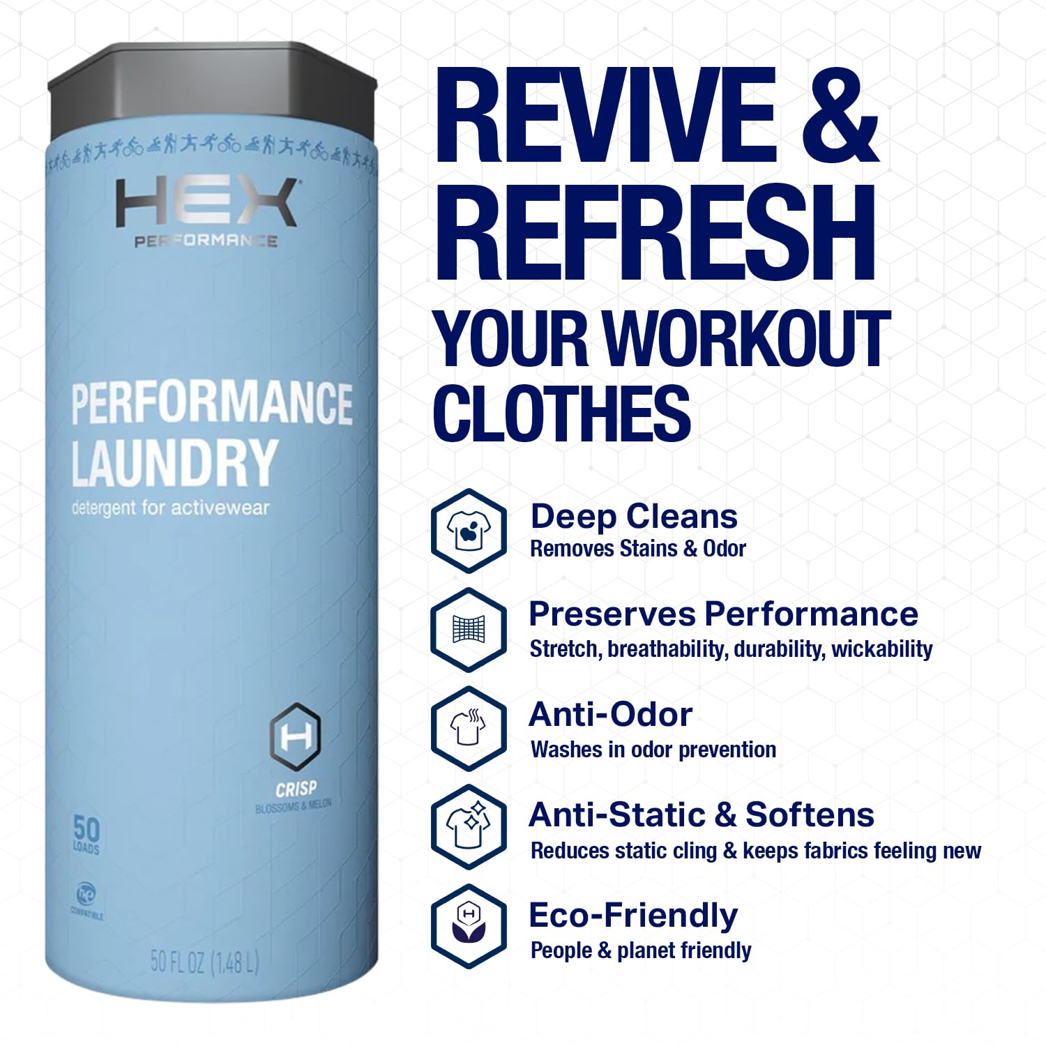 Activewear Laundry Detergent (100 Fl Oz)
