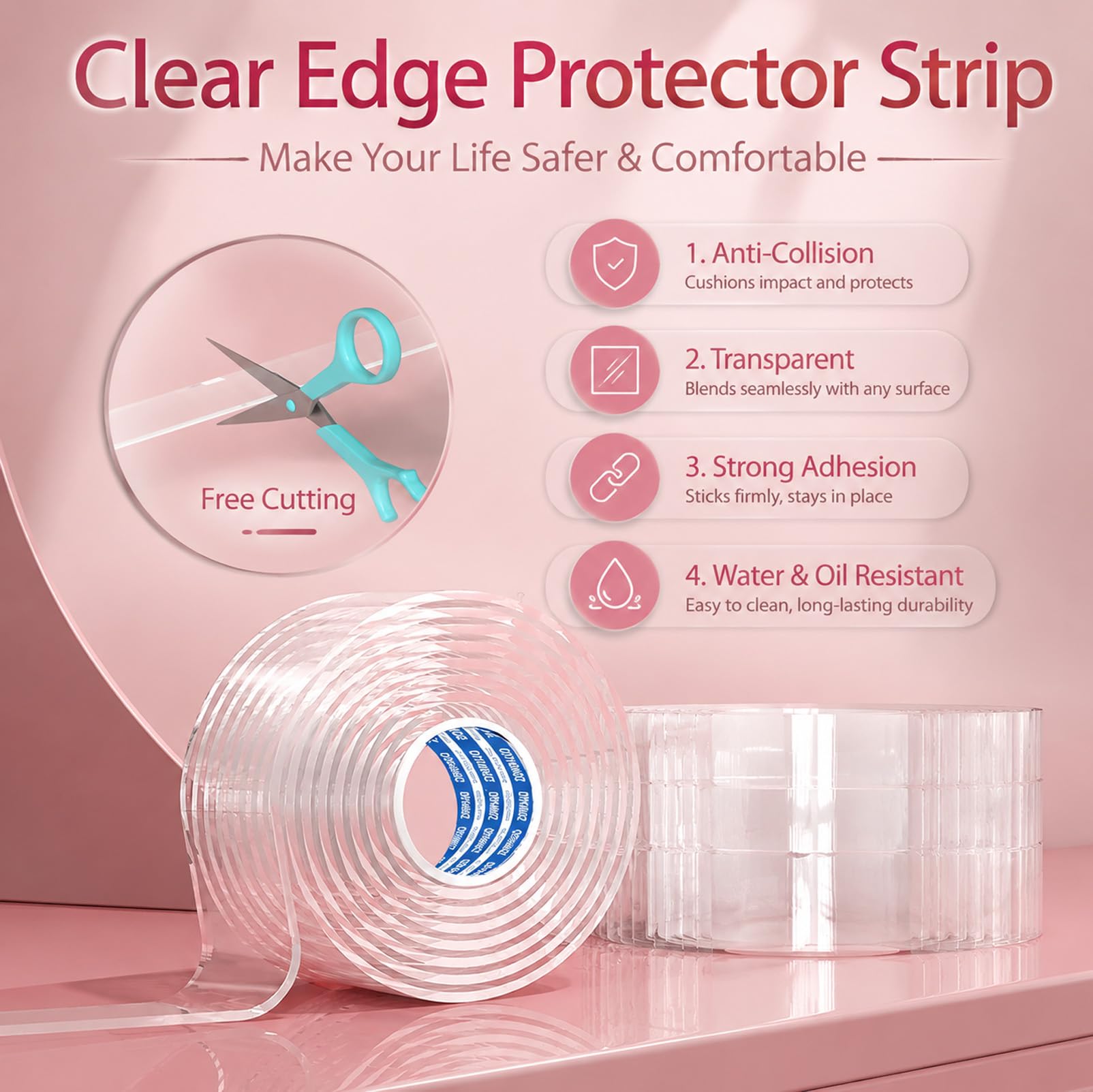Baby Corner Proofing Edge Protector Strip (2 Count)