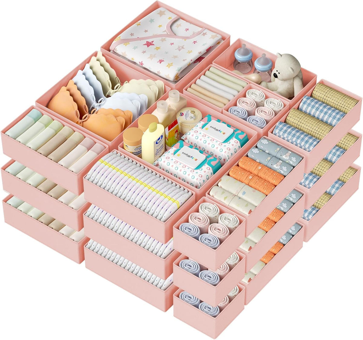 Drawer Organizer Clothes 30 Pack (30 Count)