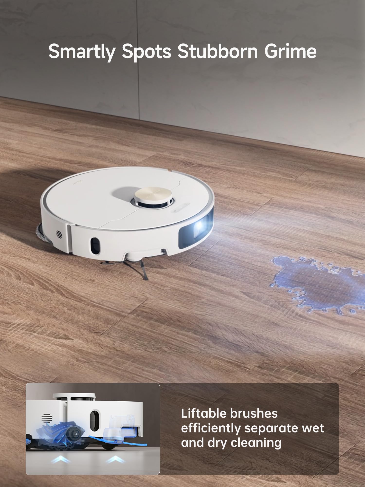 X40 Ultra Robotic Vacuum with Removable & Liftable Mop