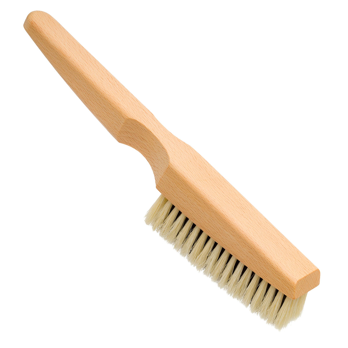 Natural Pig Bristle Cashmere Brush with Oiled Beechwood Handle