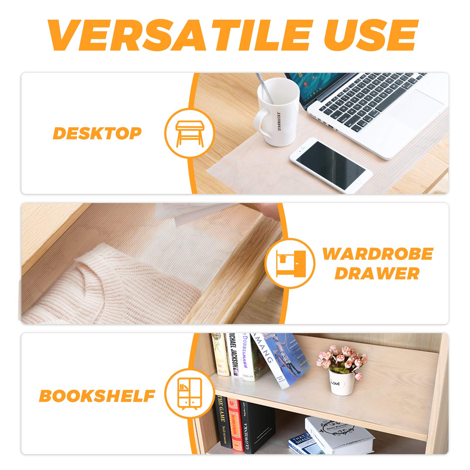 Glotoch Drawer Liner and Shelf Liner (40 Sq Ft)
