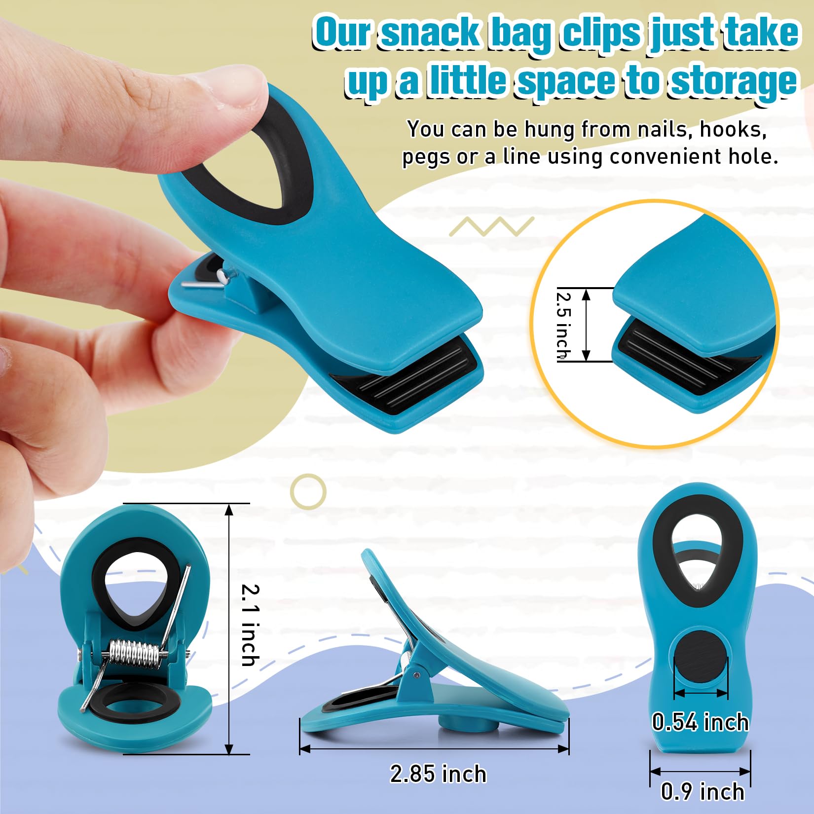 12 Pack Chip Clips (12 Count)