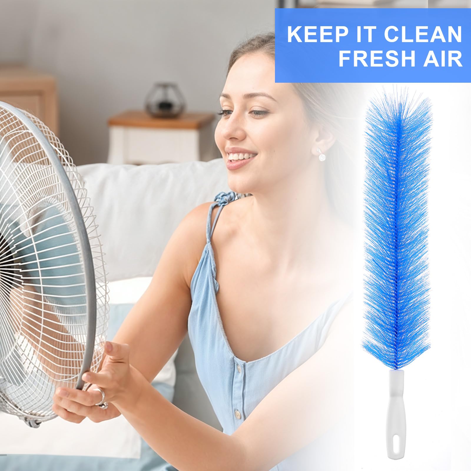 2 Pcs Fan Cleaner Brushes (2 Count)