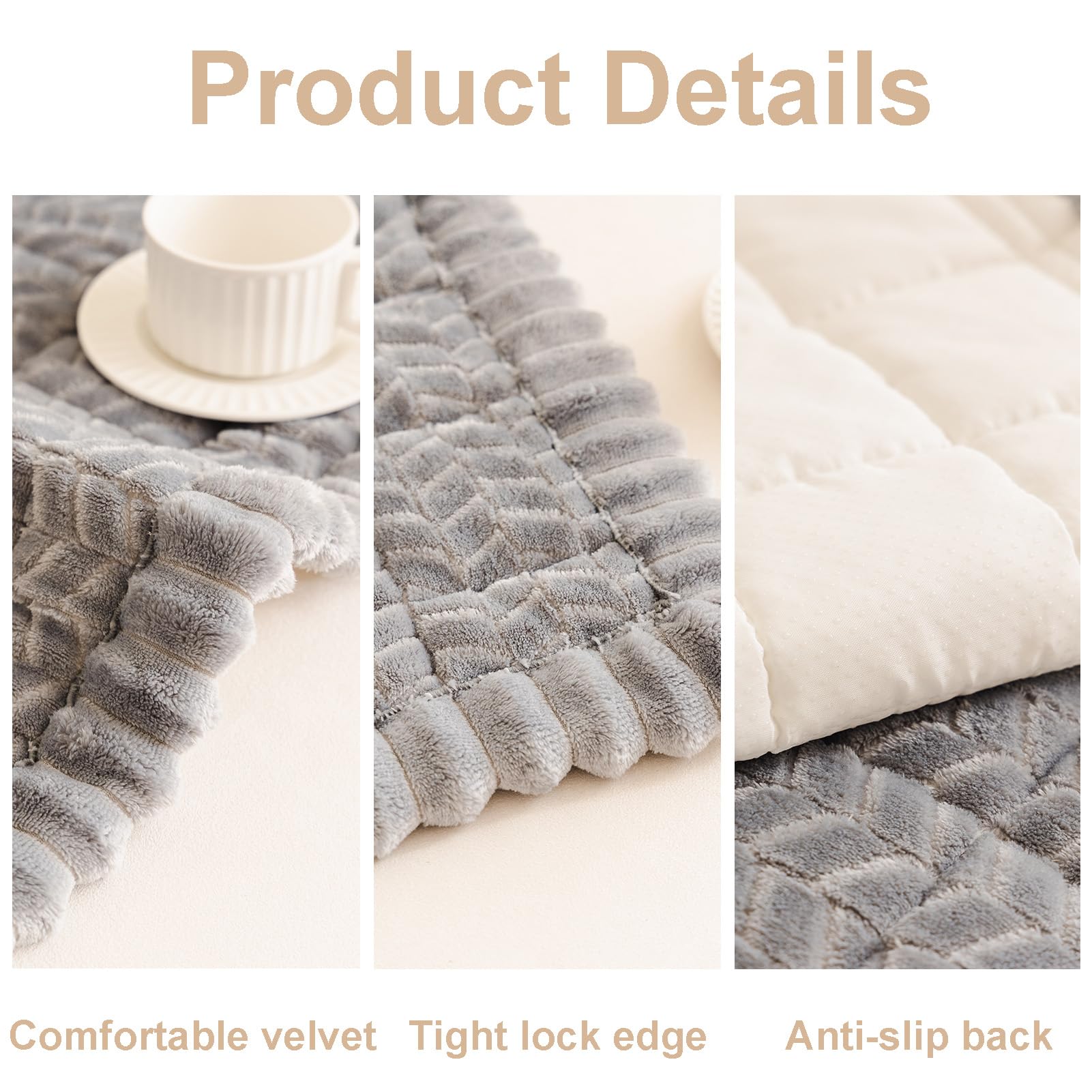 Pet Couch Cover Dogs Washable Sofa Protector Covers Non Slip Fuzzy Dog Mat