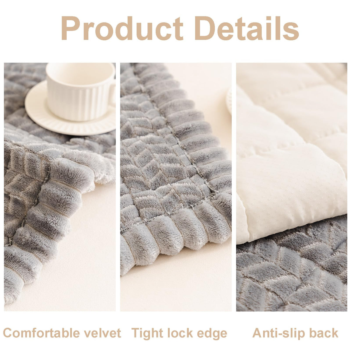 Pet Couch Cover Dogs Washable Sofa Protector Covers Non Slip Fuzzy Dog Mat