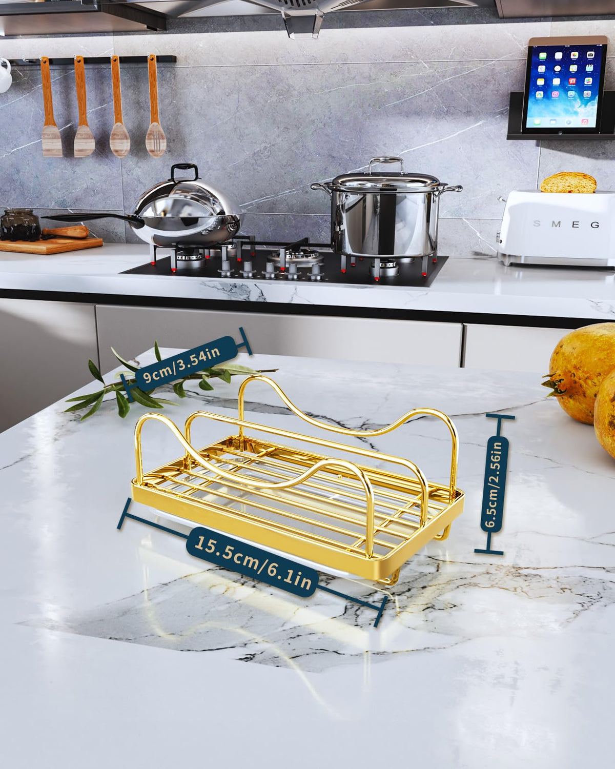 Sponge Holder for Kitchen Sink