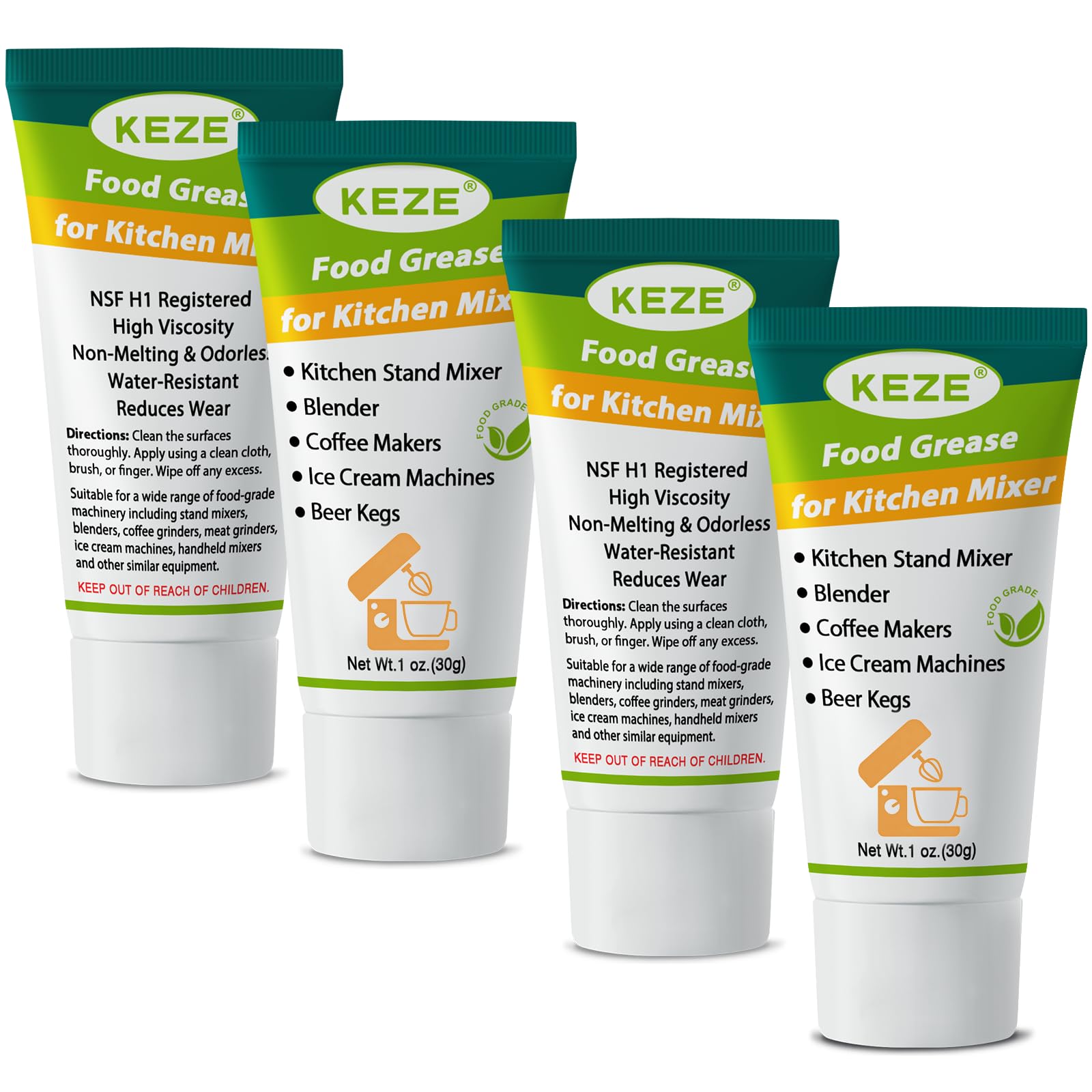 Food Grade Grease for Kitchen Stand Mixer (4 Ounce)