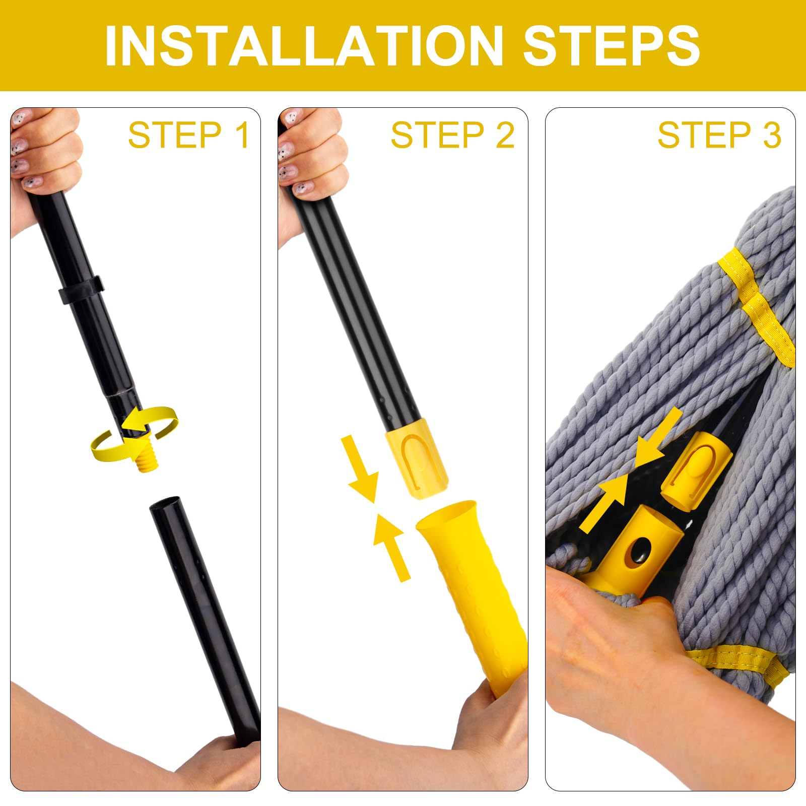 Self Wringing Twist Mop